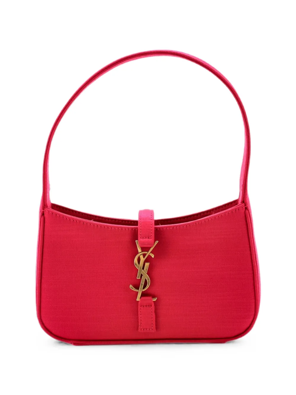 Saint Laurent Pre-Owned Borsa passepartout Le 5 a 7 mini in raso - Rosa