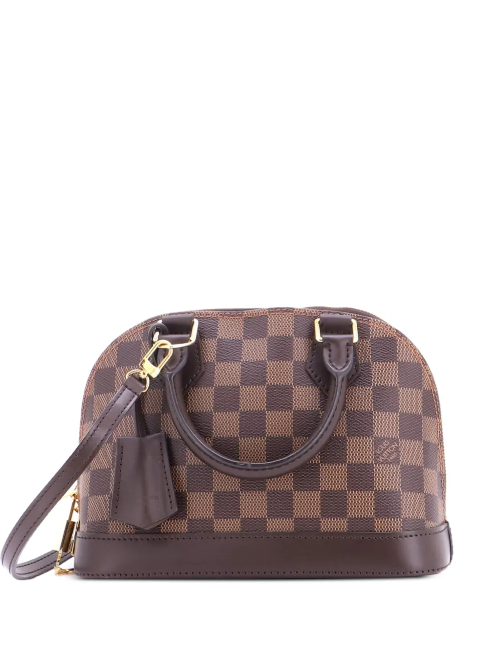 Louis Vuitton Pre-Owned Alma Handtasche Damier BB Schultertasche - Braun