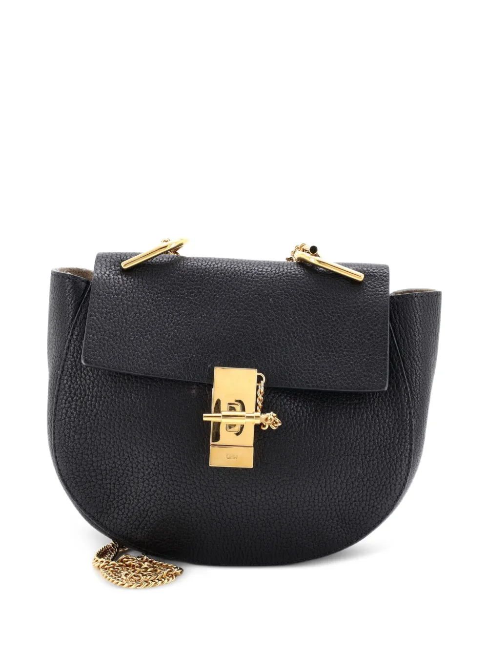 Chloé Pre-Owned Drew Leather Small crossbody bag - Black