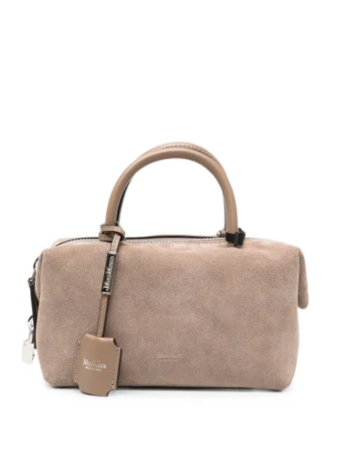 Max Mara suede leather mini bag