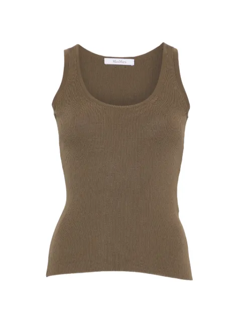 Max Mara Editta ribbed-knit tank top