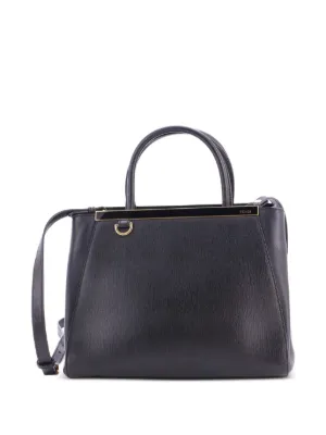 Fendi Pre-Owned トゥジュール レザー プチ サッチェルバッグ