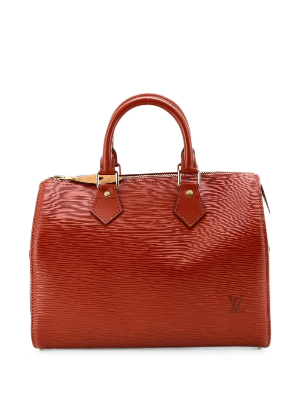 Louis Vuitton Pre-Owned Borsa a mano Speedy 25 in pelle Épi con tracolla - Marrone