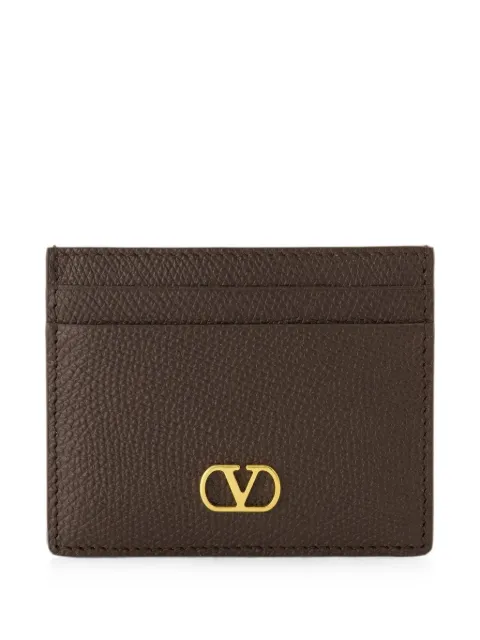 Valentino Garavani tarjetero VLOGO Signature de piel