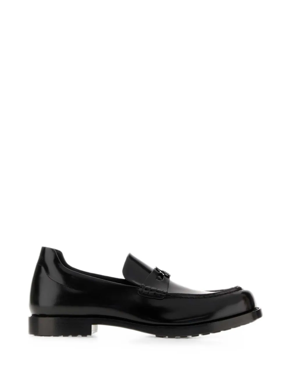 Balenciaga Comfy logo-plaque loafers Zwart