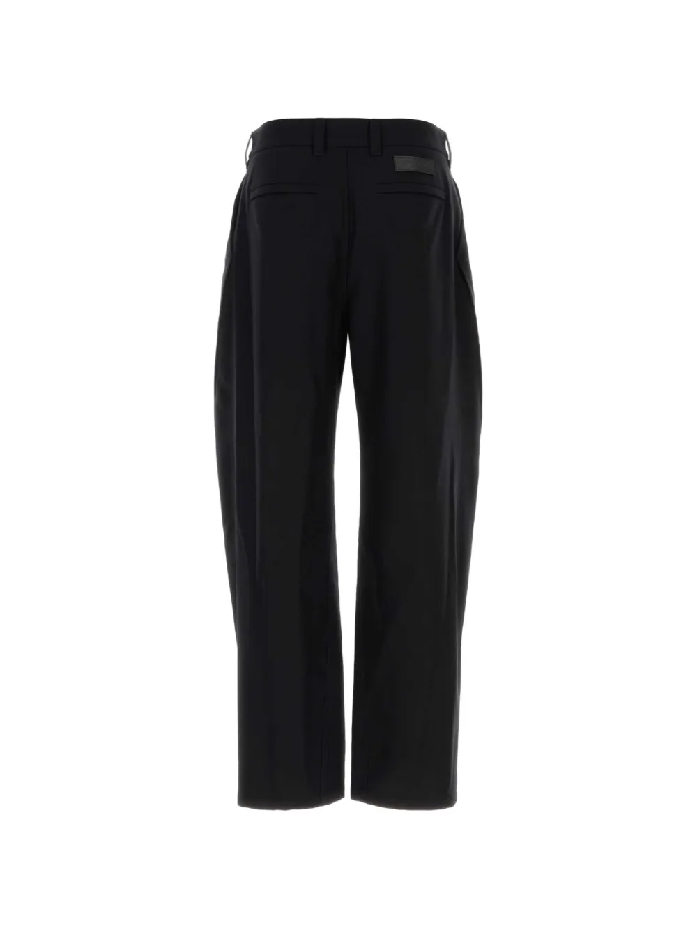 Givenchy Couture Seam flanellen broek Zwart