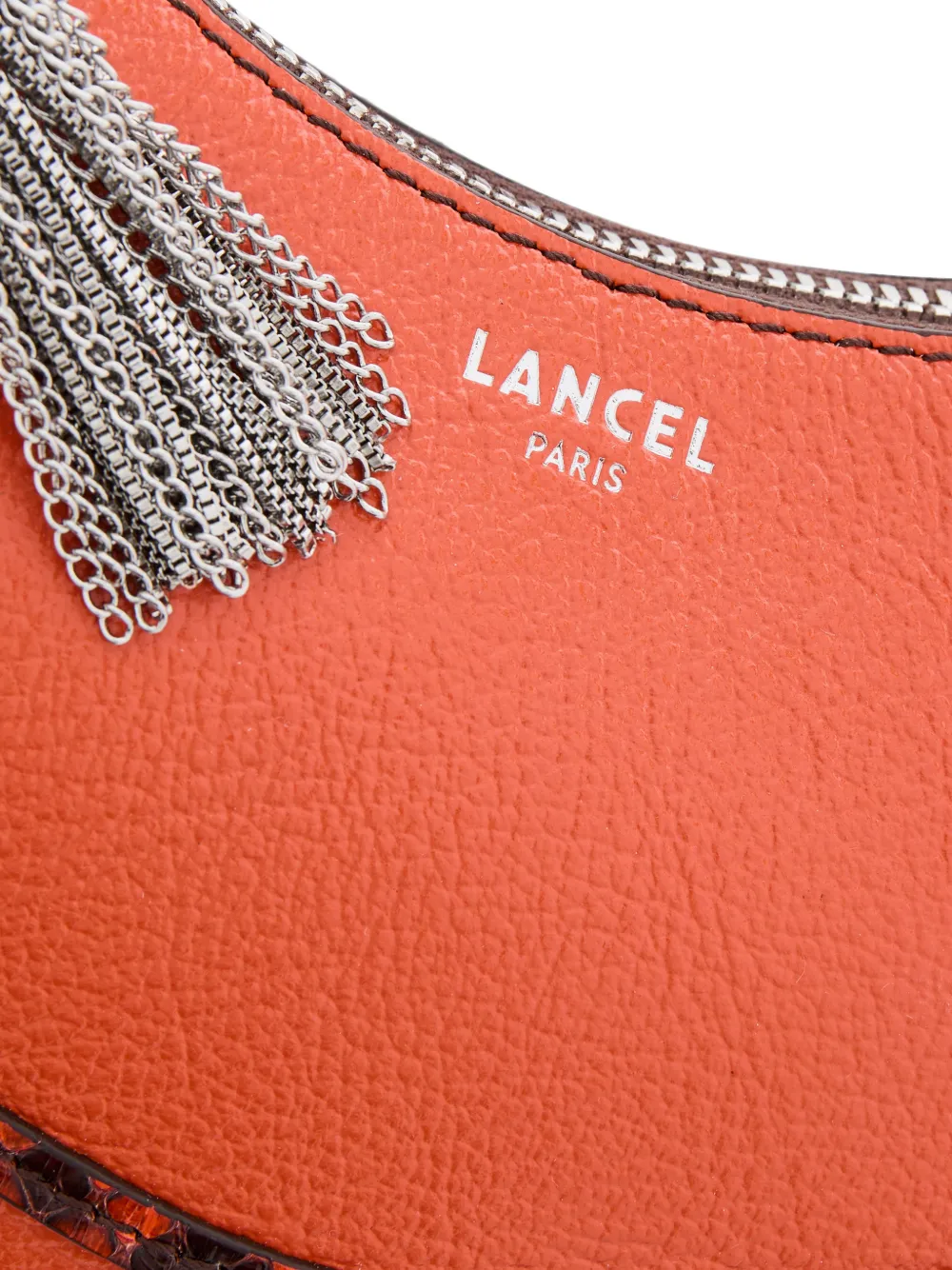 Lancel Hobohme schoudertas Oranje