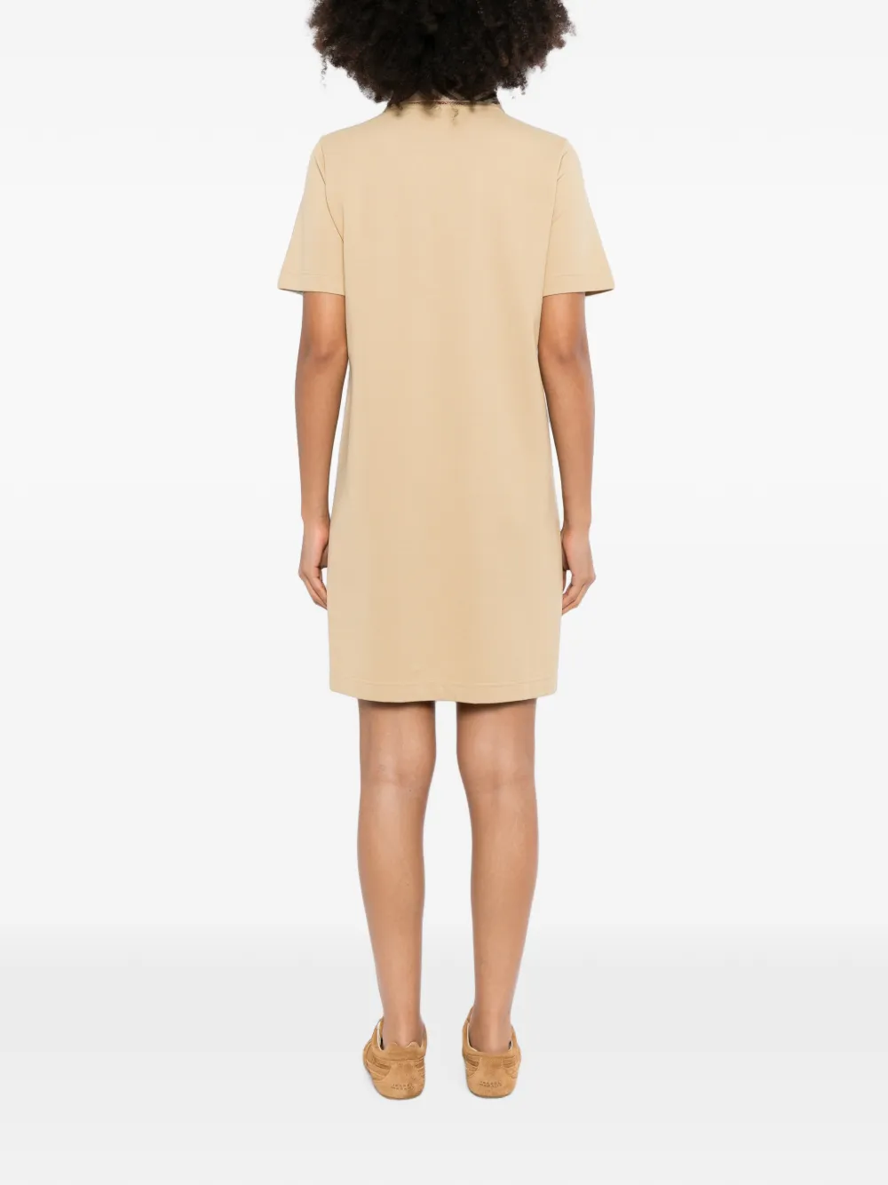Burberry Geruite polojurk Beige