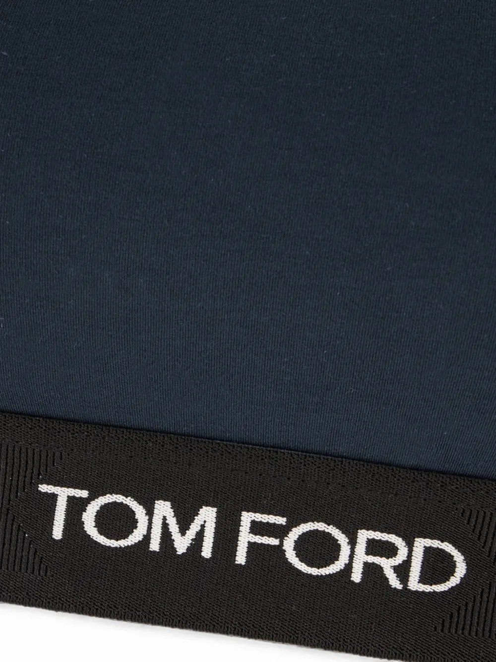 TOM FORD Bh met logoband Blauw