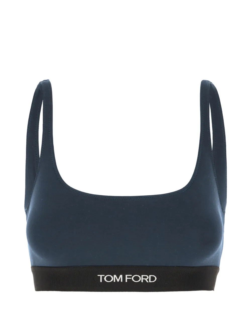 TOM FORD logo-underband bra - Blu