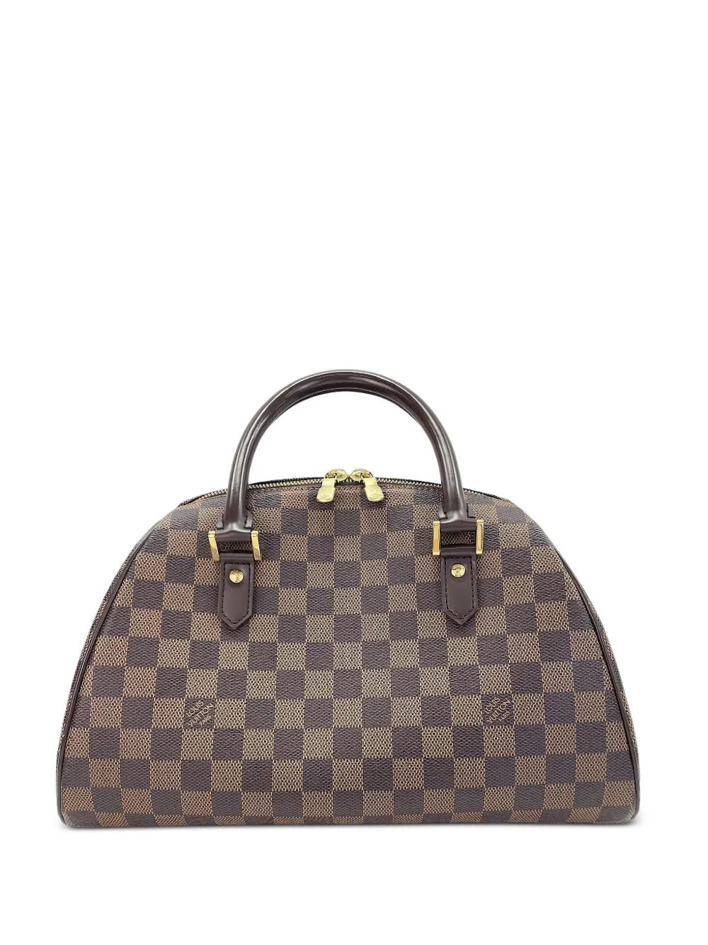 Louis Vuitton Pre-Owned 2005 Damier Ebene Riviera MM handbag - Braun