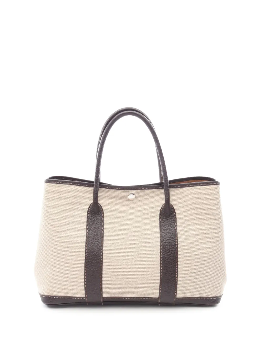 Hermès Pre-Owned 2006 Toile and Negonda Garden Party 36 tote bag - Neutrals