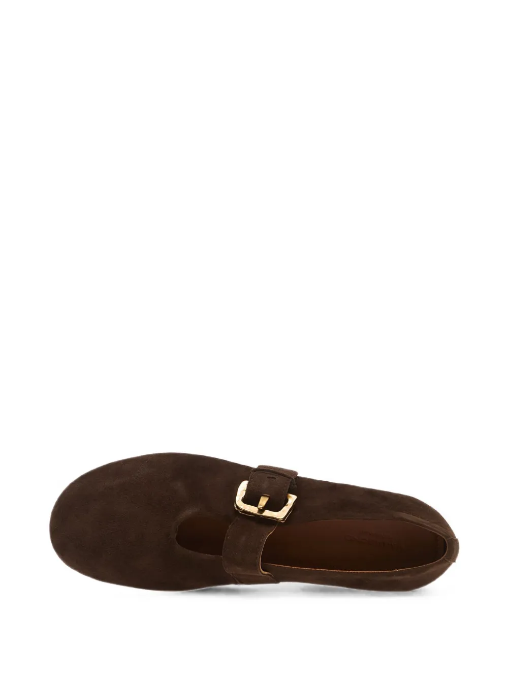 VAGABOND Aleya buckle-fastening ballet flats Bruin
