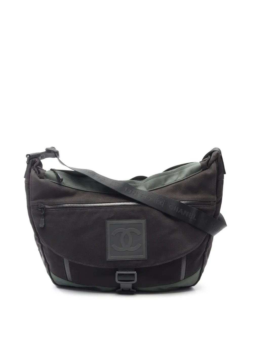 CHANEL Pre-Owned Borsa a tracolla Sport Line CC in nylon 2003-2004 - Nero