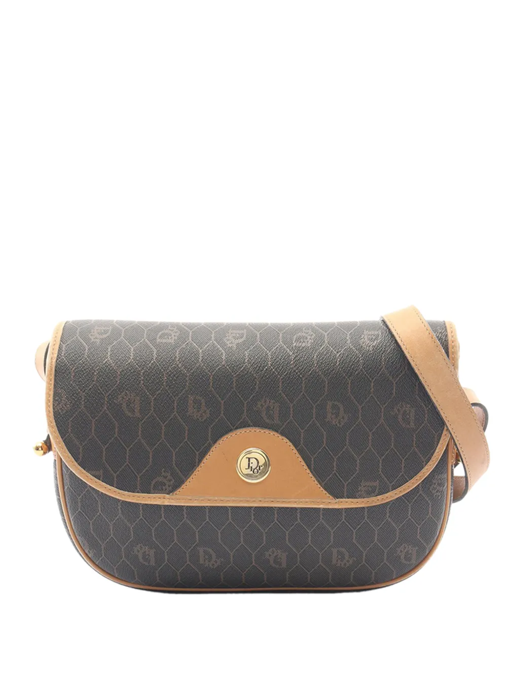Christian Dior Pre-Owned 20th Century Honeycomb crossbody bag - Black