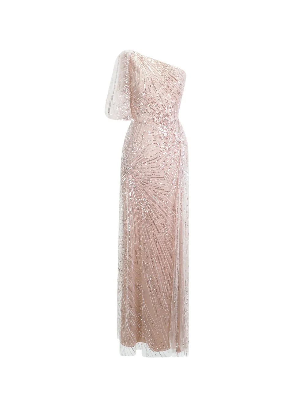 Gemy Maalouf one-shoulder sequin-embellished dress
