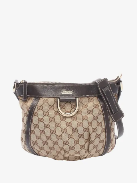 Gucci Pre-Owned 2000-2015 GG Canvas Abbey D Ring crossbody bag