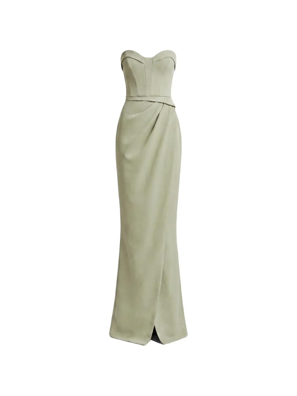 Gemy Maalouf strapless draped dress
