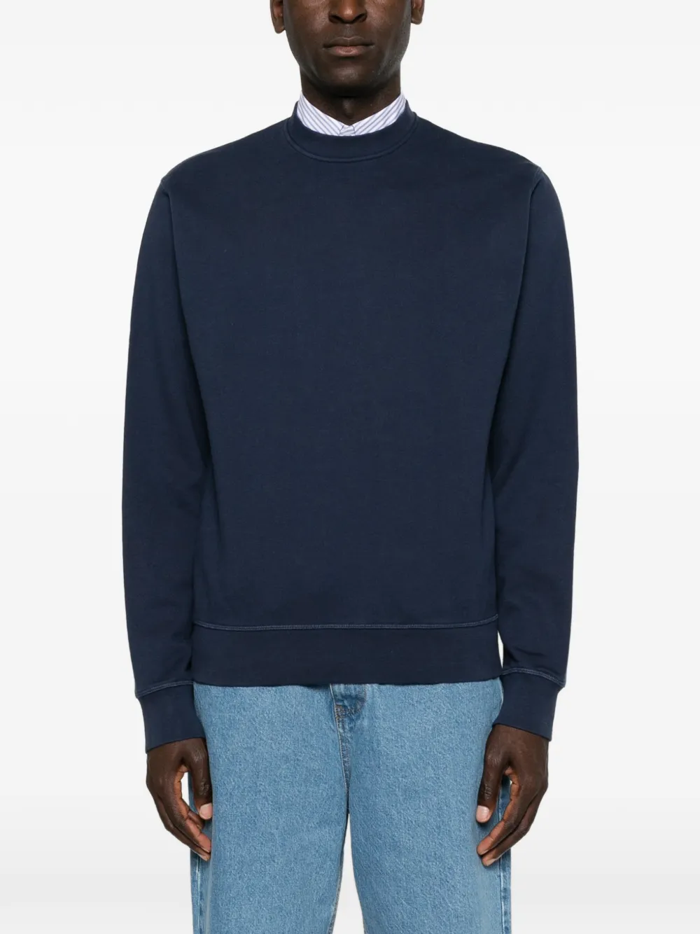Arte Antwerp Sweater met logoprint Blauw