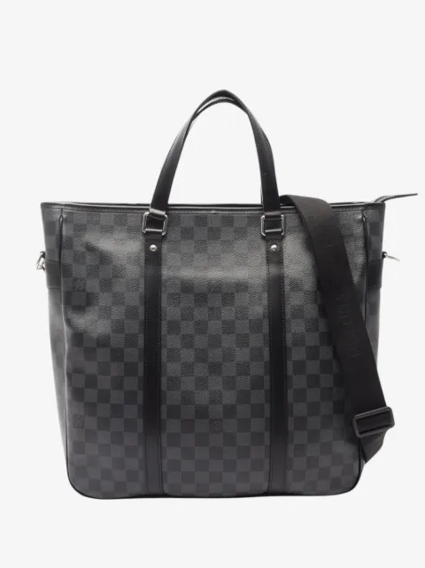 Louis Vuitton Pre-Owned bolsa satchel Damier Graphite Tadao 2011