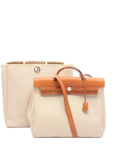 Hermès Pre-Owned 1998 Toile H Herbag MM Satchel-Tasche