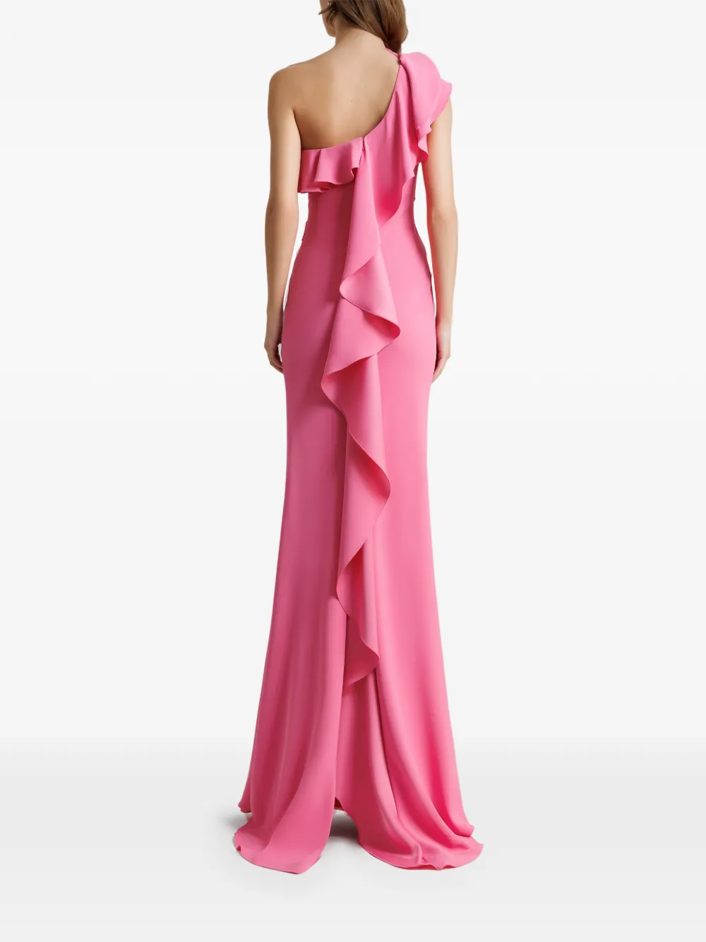 Gemy Maalouf Asymmetrische jurk Roze