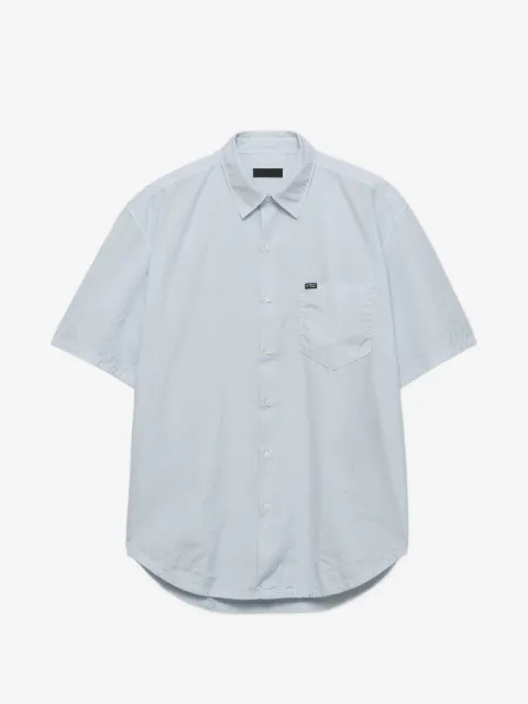 Prada short-sleeved cotton shirt