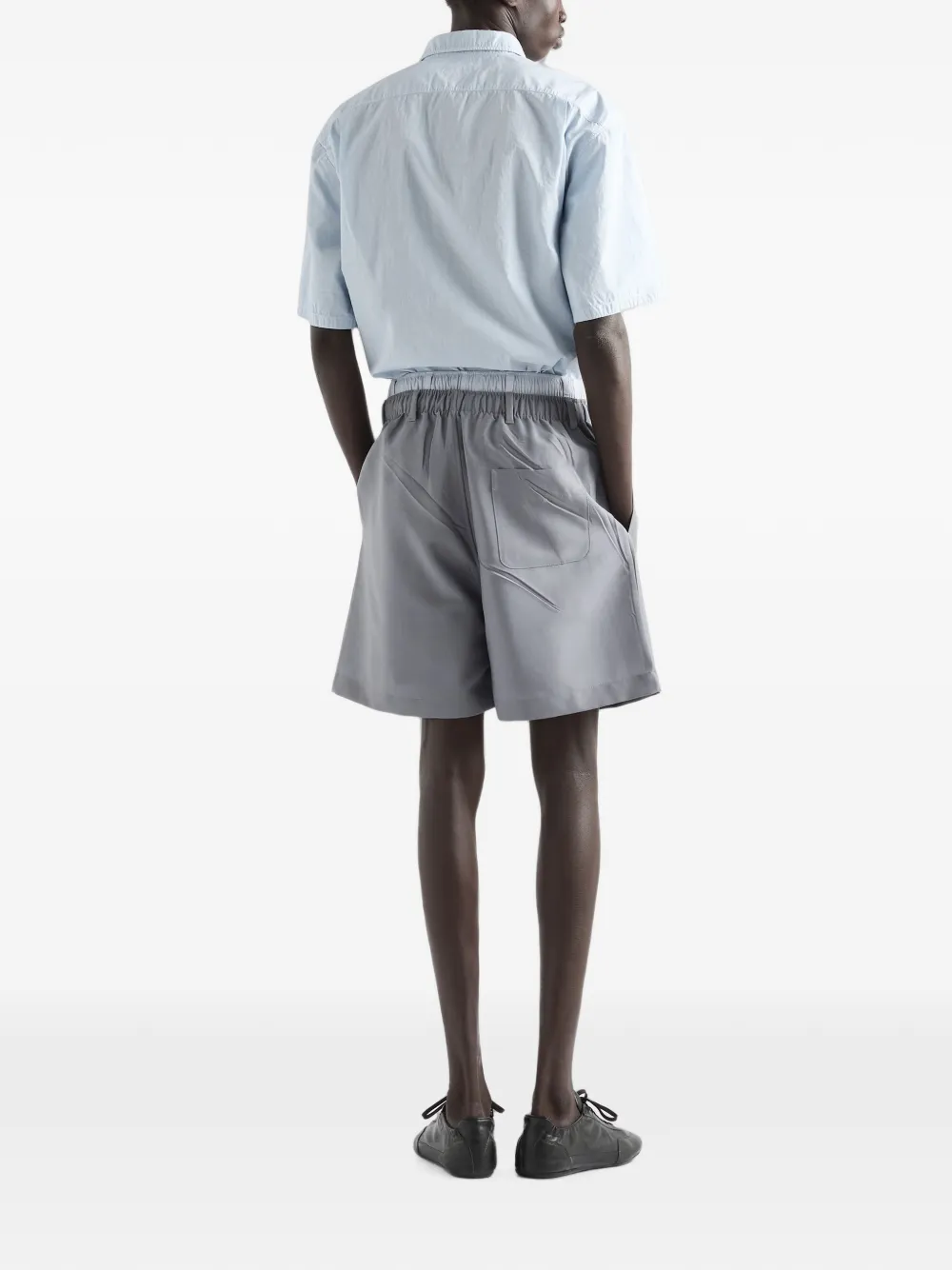 Prada Overhemd met korte mouwen Blauw