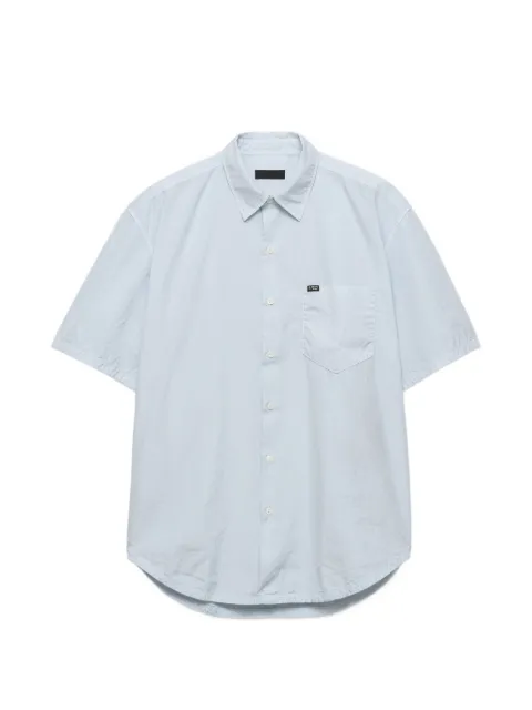 Prada short-sleeved cotton shirt