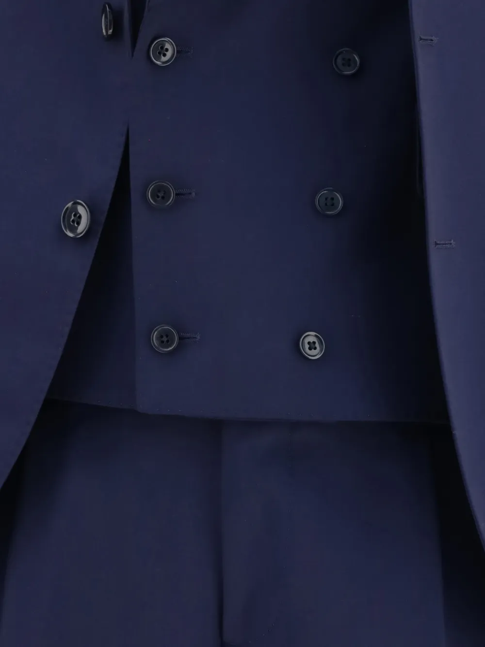 Lardini Driedelig pak met enkele rij knopen Blauw