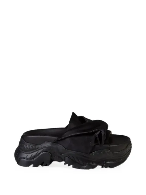 Nº21 sandalias con suela gruesa y lazo
