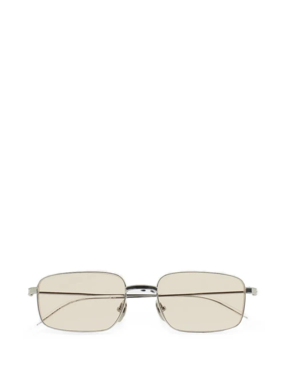 Kaleos Alton rectangle-frame sunglasses - Argento