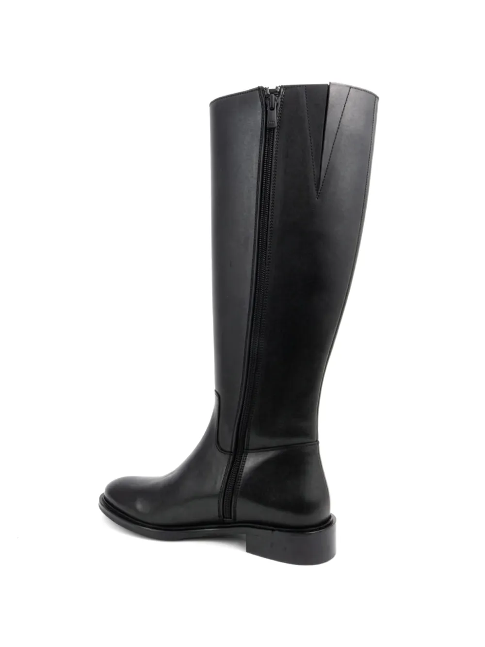SERGIO MORETTI FIRENZE knee-high leather boots Zwart