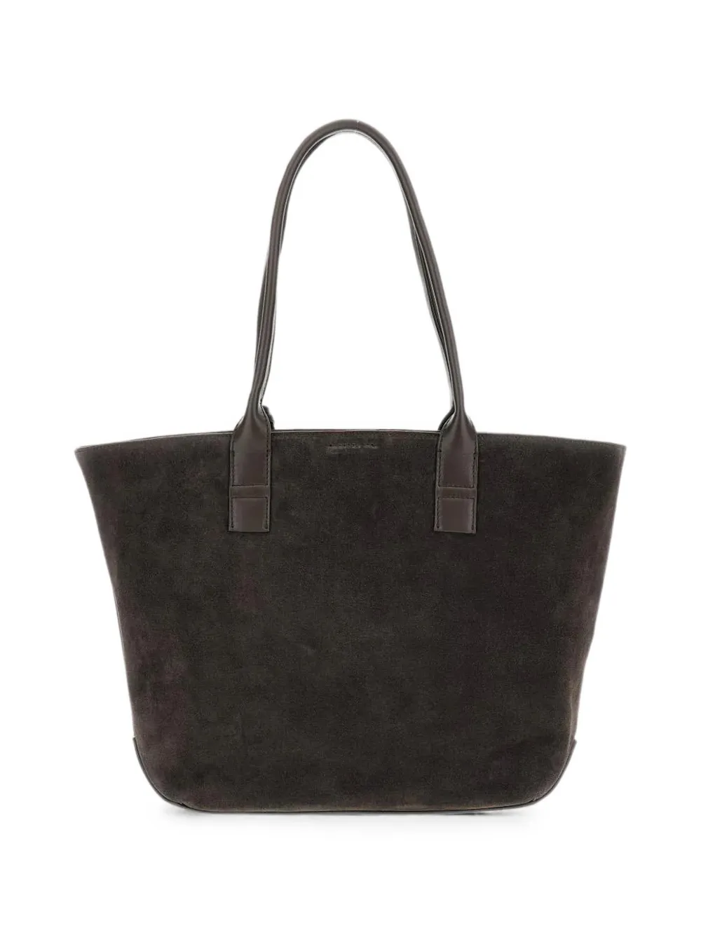 Hogan Address kleine shopper met logo-reliëf Bruin
