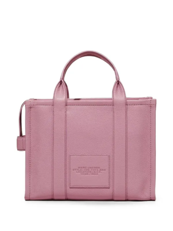 Marc Jacobs Medium Tote Leather Tote Bag | Pink | FARFETCH