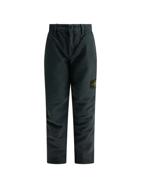Stone Island Junior belt-loops trousers