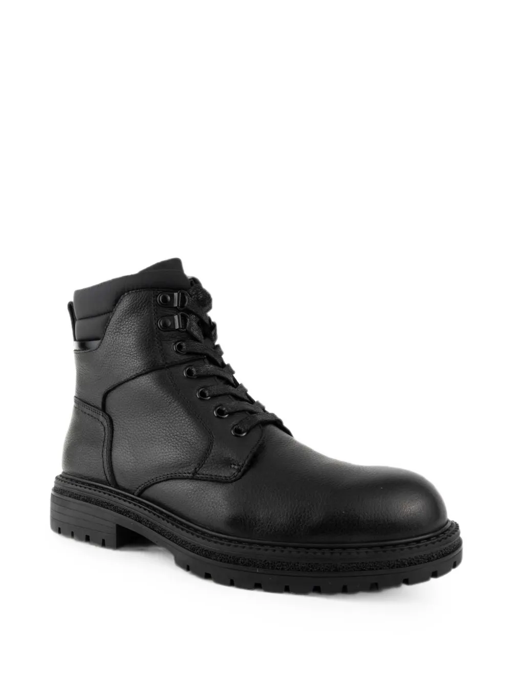 SERGIO MORETTI FIRENZE lace-up boots Zwart