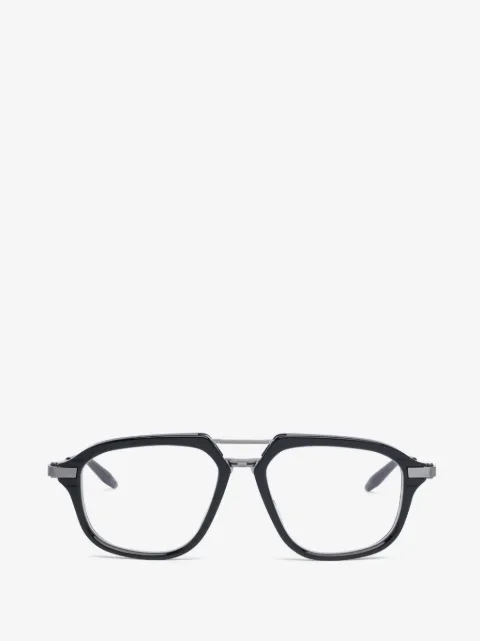 Akoni geometric-frame glasses