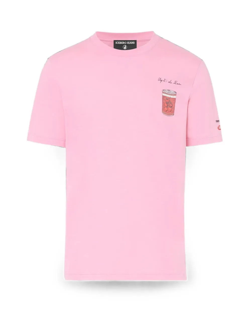 Iceberg graphic-print T-shirt Roze
