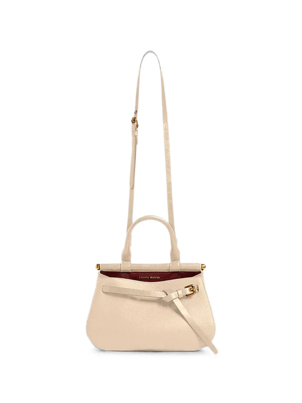 Antonio Marras Small Tanit Buckle-detail Shoulder Bag In Neutral