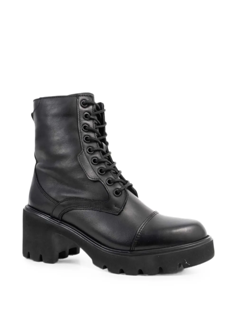 SERGIO MORETTI FIRENZE lace-up ankle boots Zwart
