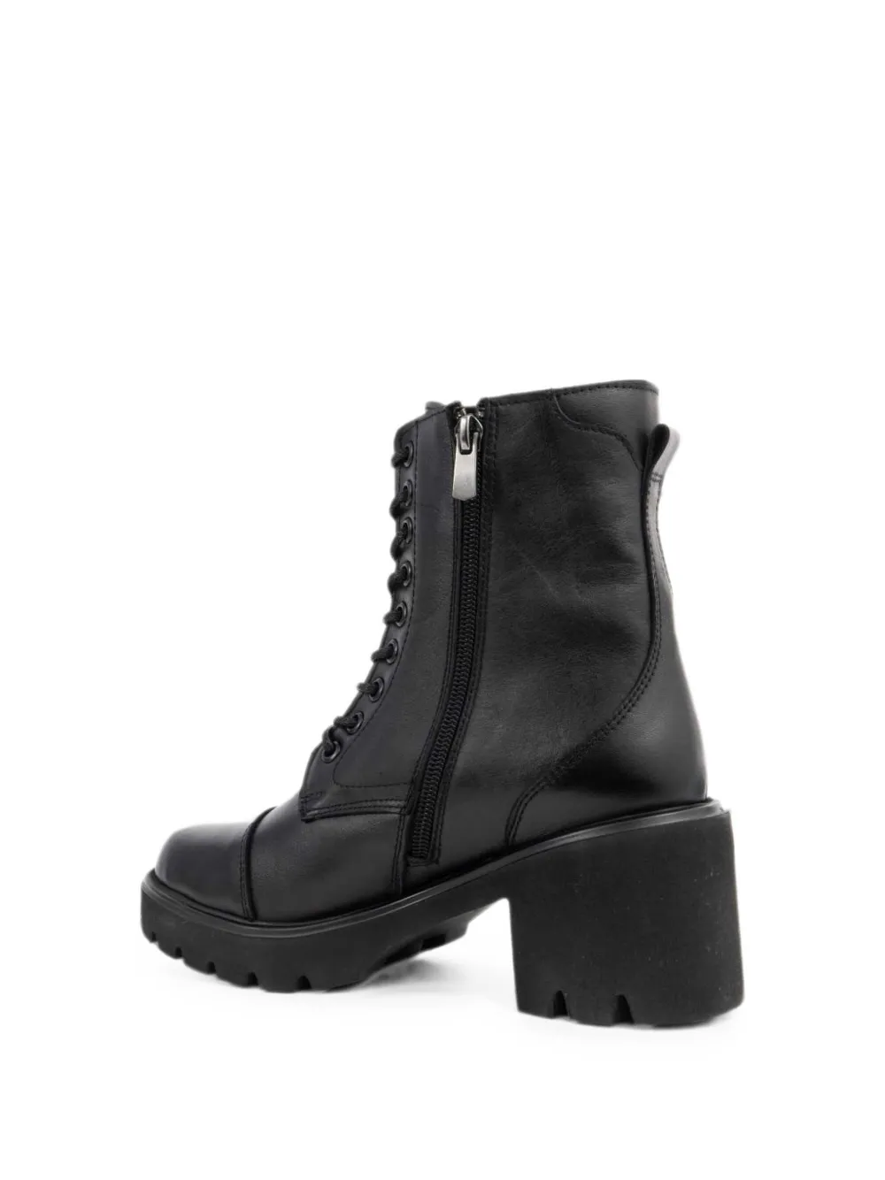 SERGIO MORETTI FIRENZE lace-up ankle boots Zwart
