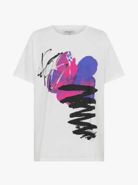 One Teaspoon Art graphic-print T-shirt