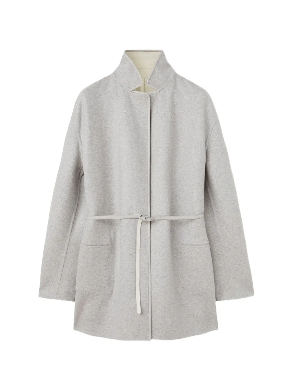 Loro Piana Jimi belted reversible coat - Grey