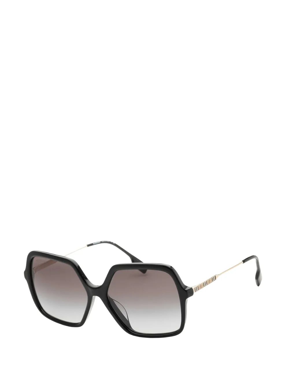 Burberry Eyewear Isabella geometric-frame sunglasses - Noir Burberry Eyewear Isabella geometric-frame sunglasses - Noir