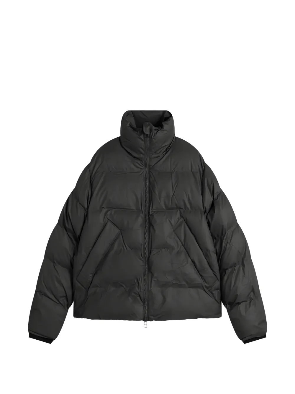 Tretorn x Kassl Editions quilted zip-up puffer jacket - Schwarz