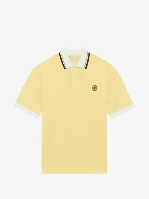 Drôle De Monsieur D Mirror logo-embroidered polo shirt