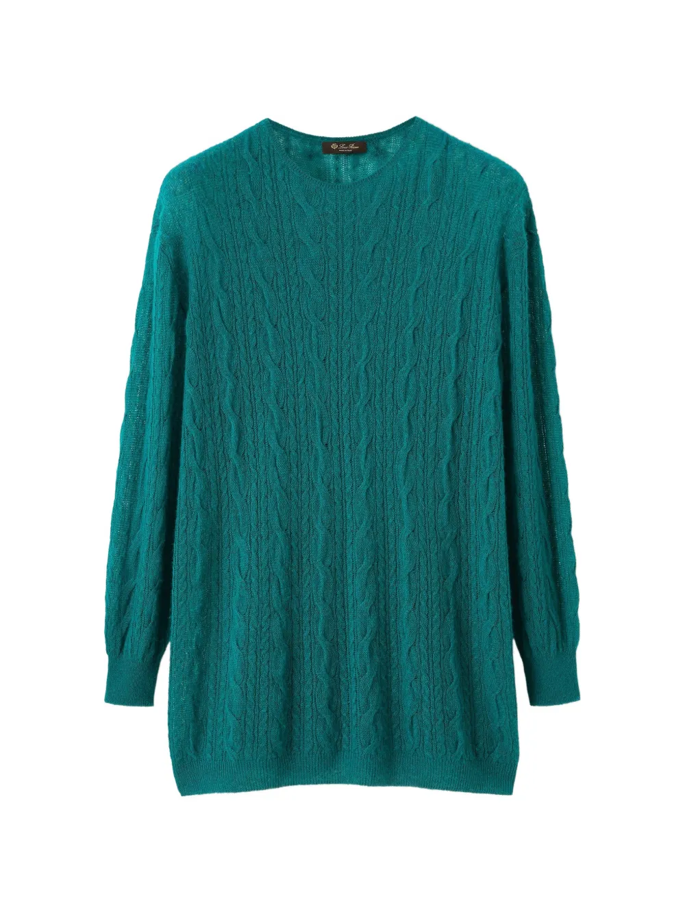 Loro Piana Kudle cable-knit sweater - Grün