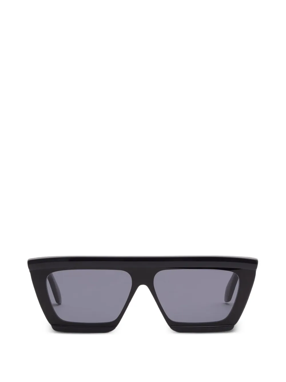 Alaia Eyewear Zonnebril met geometrisch montuur Zwart