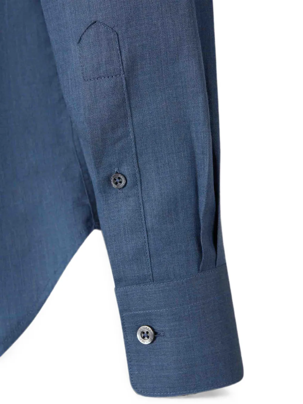Canali Katoenen overhemd Blauw